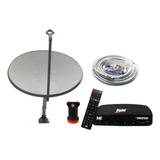 Kit Bedinsat Bs9900s + Antena 75cm + Cabo 15m E Lnbf Simples