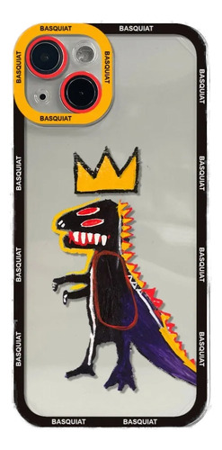 Funda De Teléfono Basquiats Art Para iPhone 14 Plus 13 12 Mi