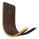 Suporte Guitarra, Violão, Baixo  Hook De Madeira Tipo Wenge