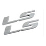 Emblema Ls De Chevrolet D-max  Cromo 