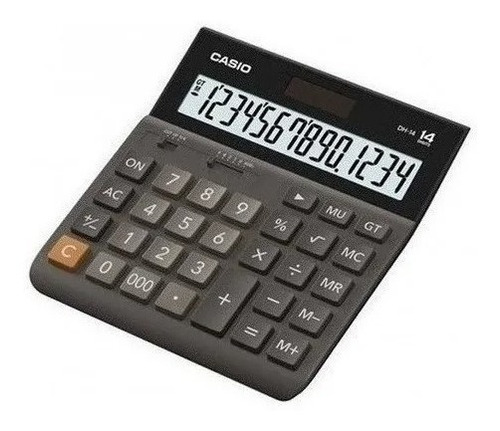 Calculadora Casio De Escritorio Dh-14-bk 14 Digitos