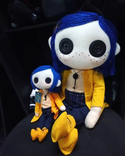 Muñeca Coraline Gigante De Peluche