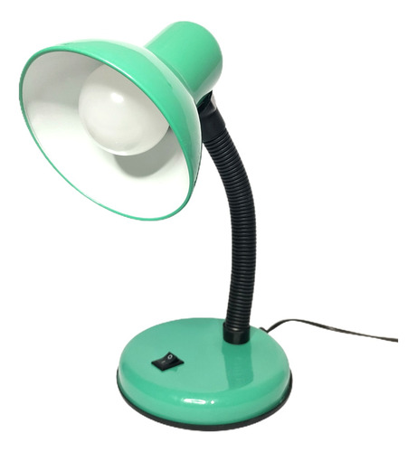 Velador Flexible Lampara Con Base 220v Pixar De Escritorio