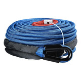 Cable De Cuerda Sintética Azul De 95 Pies 3/8 Pulgadas, 2200