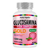 Glucosamina Fem. Purely Organics, Para Mujeres. 90 Cápsulas Sin Sabor.