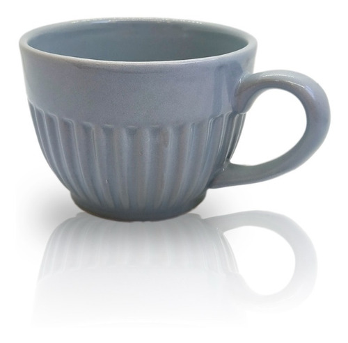 Taza Ceramica Canela Colores Pasteles 350 Ml