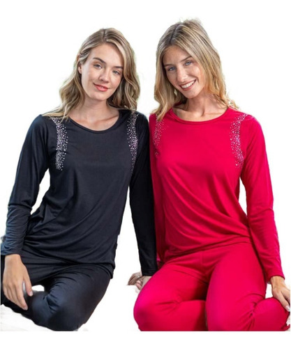 Pijama Invierno Mujer Susurro 3248 Talles Grandes