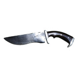 Cuchillo Hoja Acero Damasco Forjado Artesanal Forja Machado