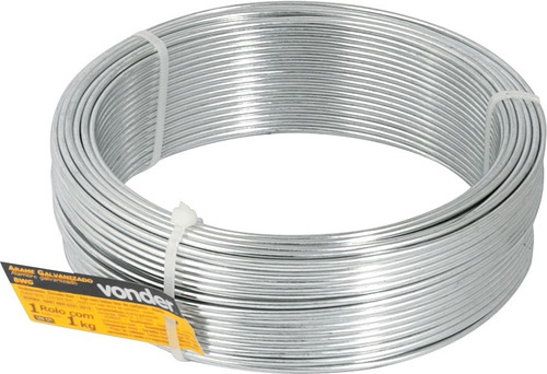 Arame Galvanizado P Artesanato Nº20 Bwg 20 Fio 0,89mm 1kg 