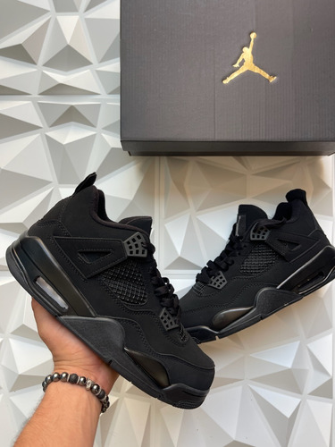 Jordan 4 Retro Black Cat Negro Talla 24