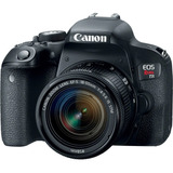 Canon Eos Rebel T7i Dslr Camara Con 18-55mm Lens