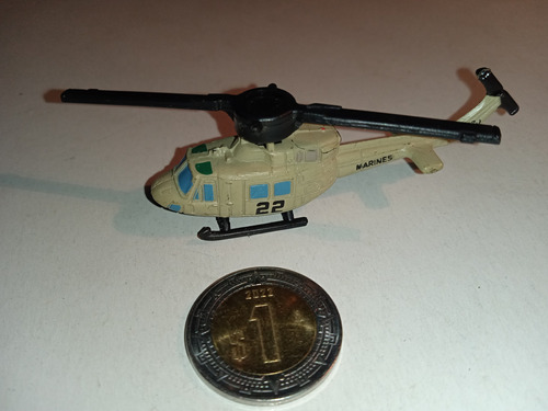 Helicóptero De Juguete Micromachines. 1992 Galoob Toys. 