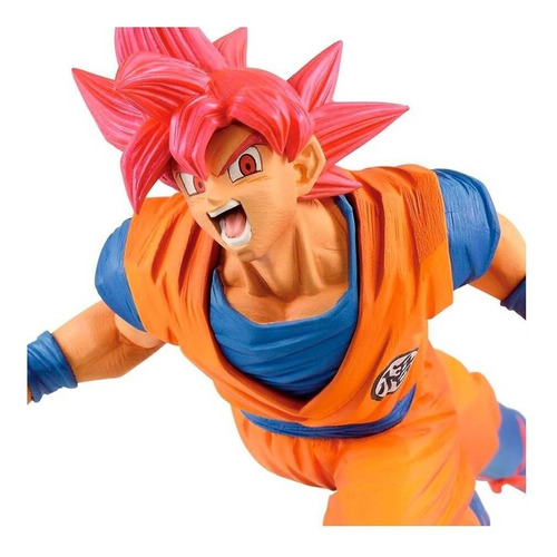 Figura Son Goku God Rose Fes Dragon Ball Super Sku 5123-3