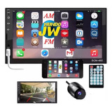 Estereo Pantalla Tactil Doble Din Mirror Camara  Bluetooth