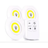 Kit De 3 Luminaria Com Controle Remoto Lampada Led Sem Fio