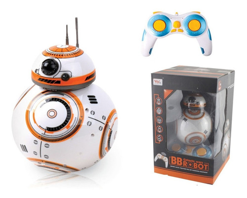 Robot Bb 8 De Control Remoto Inteligente Con Luz Star Wars