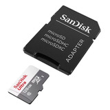 Cartão 128gb Micro Sdxc Sandisk Classe 10 Ultra Sd 100mb/s