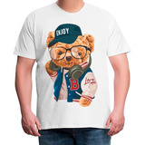 Camiseta Plus Size Bco Cachorro  Oculo  Estiloso  Fone  Ouvi