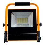 10 Pz Reflector Led Solar 50w Portatil Emergencia Rfs50p