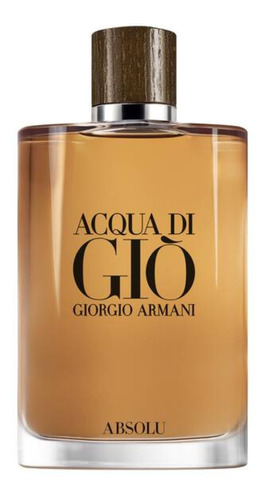 Perfume Giorgio Armani Acqua Di Giò Absolu Edp 125ml Cab