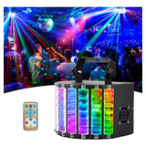 Luces De Fiesta Con Proyector Láser Dj Con Control Remoto