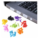 Tapitas Anti Polvo Para Notebook Tapón Cubre Ranuras Usb