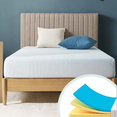 Zinus | Colchón Queen Memory Foam 30 Cm Sueño Fresco | Meses sin interés