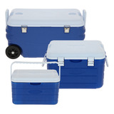 Combo Thermos Coolers Coolertransport® Series Color Azul