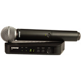 Shure Blx24/sm58 Sistema Inalámbrico De Mano - Cápsula Sm58