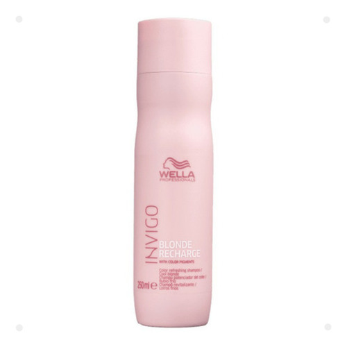 Wella Invigo Shampoo Matizador  Blonde Recharge 250ml