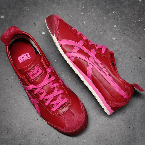 Tenis Onitsuka Tiger Mexico 66 Burgundy Magenta | Meses sin interés
