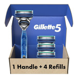 Gillette5 - Recambios Para Maquina De Afeitar Hombre. 4 Unid