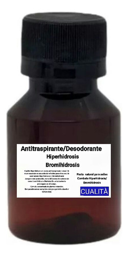 Hiperhidrosis Antitranspirante/ Potente Pasta/ Desodorante 