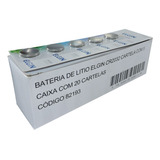 Caixa 20 Cartelas Bateria Moeda Cr2032 3vpilha Lithium Elgin