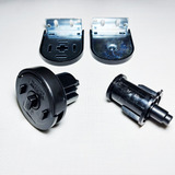 Repuesto Sistema Cortinas Roller 32mm Negro Mecanismo Roller