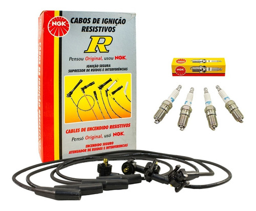 Kit Cables+bujias Ngk Ford Fiesta Ka 96/99 1,3 (c)