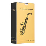 Saxofón Alto Reed Saxofón 1.5, Cañas Tradicionales, 10 Unida