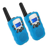 Walkie Talkies Azul Eu Radio Adultos Niños  Caja Vox '