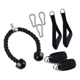 Set De Accesorios Para Gimnasio Polea Cuerdas Ty Manilla