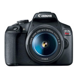 Canon Eos Rebel Kit T7 + Lente 18-55mm Is Ii Dslr Cor  Preto