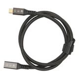 Cable De Extensión Usb C Para Cable De Alimentación Uhd 8k D