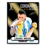 Cuadro Argentina Campeón 2021 - Lionel Messi - Copa America