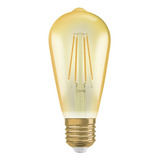 Lámpara Osram Led Vintage 7,5w = 55w Dimerizable Por Color De La Luz Blanco Cálido