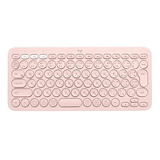 Teclado Logitech Multi-device K380 Bluetooth Rosa