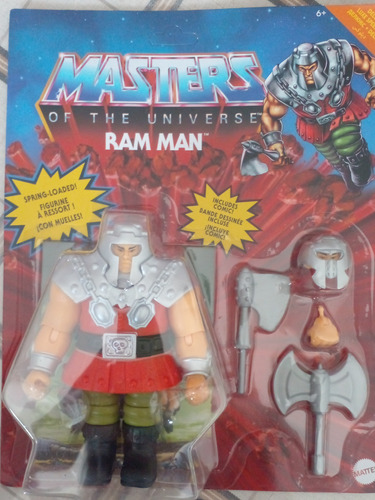 Ram Mam Motu Origins (nuevo - En Blister)