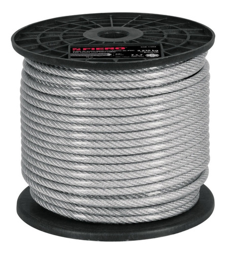 Cable Acero Recubierto Pvc 1/8' 7x7 Hilos Fiero 44219