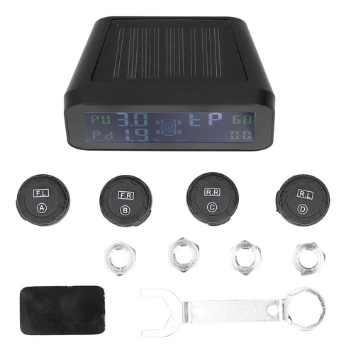 Sistema De Monitor De Presión De Neumáticos Tpms Con Pantall