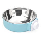 Jaula Para Perros Crate Dog Bowl Extraíble De Acero Inoxidab