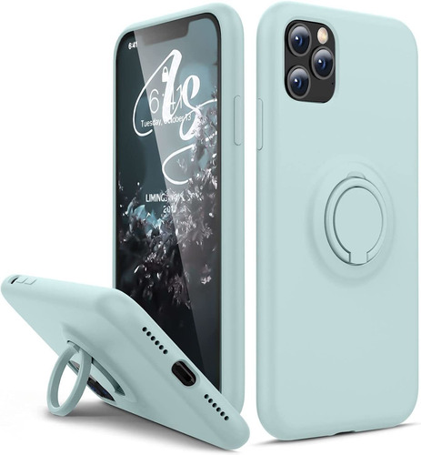 Funda Protectora Havva Para iPhone 11 Pro (verde Menta)