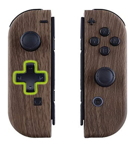 Carcasa Del Controlador De Mano Joycon De Tacto Suave De Gra